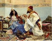 unknow artist Arab or Arabic people and life. Orientalism oil paintings 198 Sweden oil painting artist